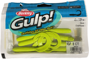 Berkley GULP!  Grub  4"  8 count