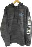 Smith Point Bait Beach and Tackle Camo Hoodie