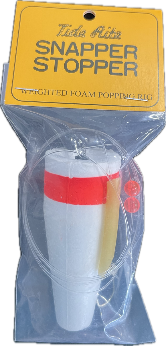 Tide Rite Snapper Popper Weighted Foam with Tube